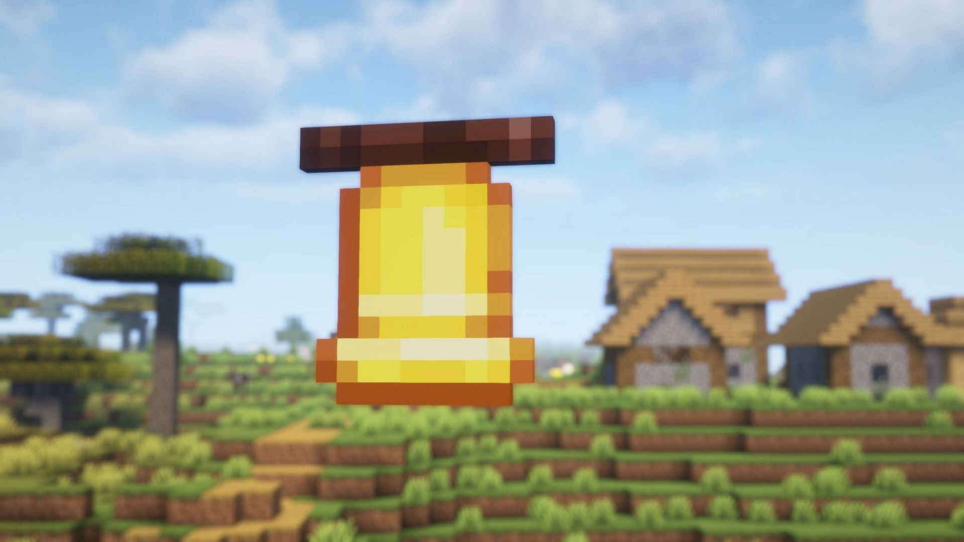 Bell is another simple item that should be craftable (Image via Sportskeeda Gaming || Mojang Studios)